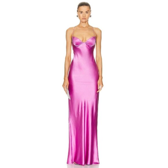 SER.O.YA Dresses & Skirts - SER.O.YA Andie Silk Gown in Rose Bud New Womens Maxi Long Dress